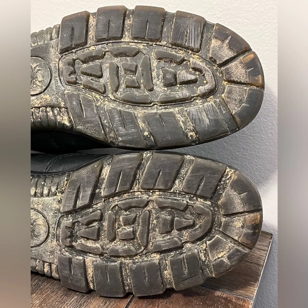 Redback Black Leather Chelsea Boots Mens US size 9.5 - Picture 10 of 12